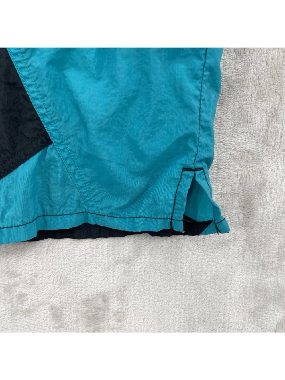 Vintage Nike 90s Nylon Swim Shorts Geometric Aztec Abstract Trunks